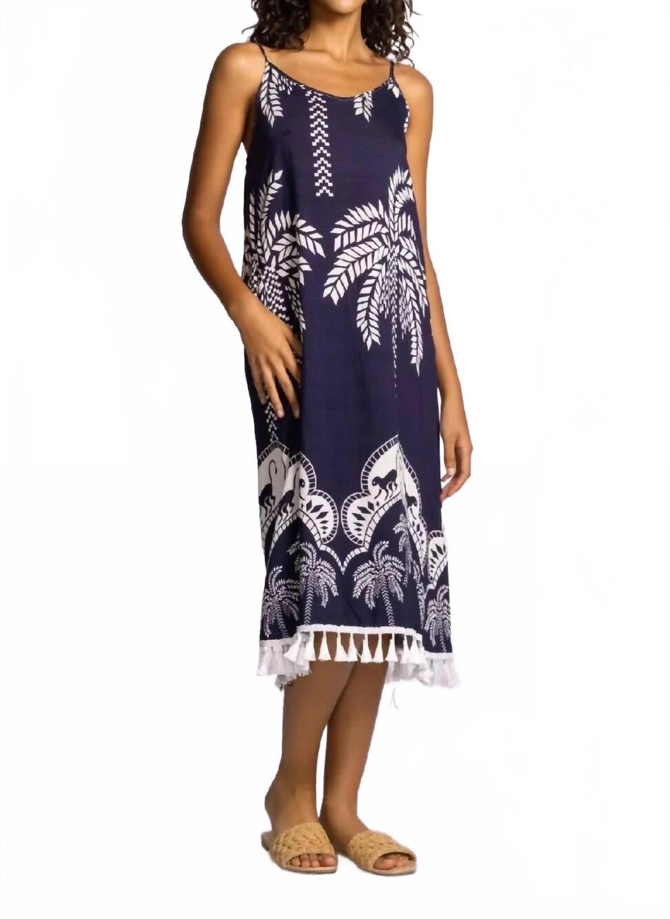 NEW PINK MARTINI women's arcola dress in blue